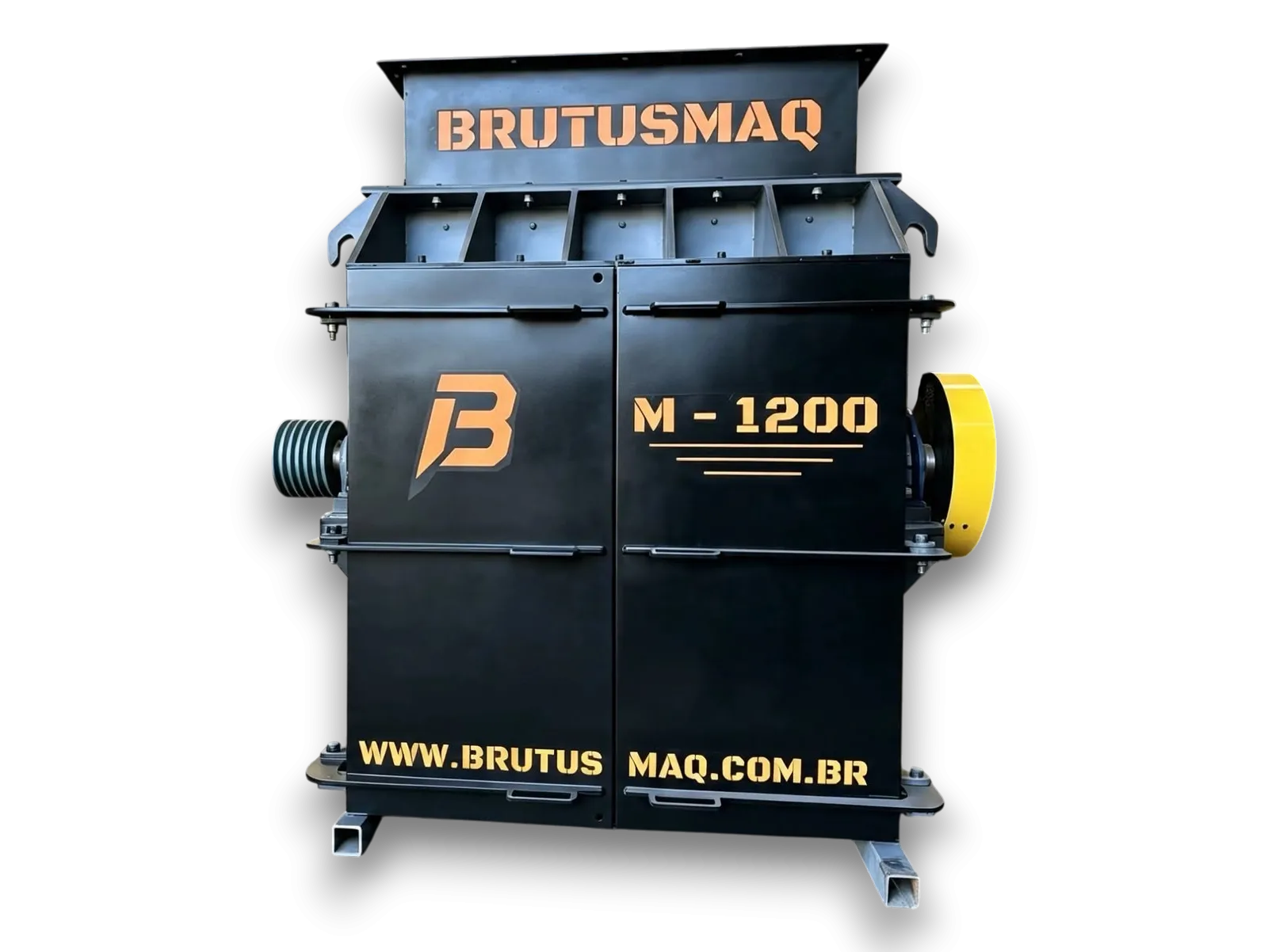 Moinho BRUTUSMAQ &mdash; vista frontal &mdash; M-1200